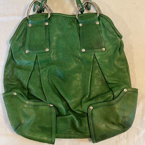KOONA VINTAGE LEATHER HANDBAG - Picture 1 of 4